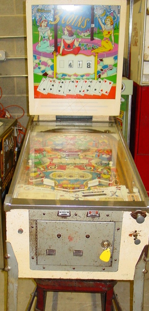 Spellbound Pinball Machine (Chicago Coin, 1946)