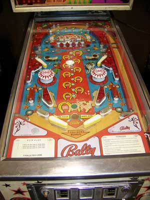 Photo of FLIP FLOP playfield