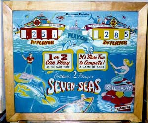 Photo of SEVEN SEAS backboard